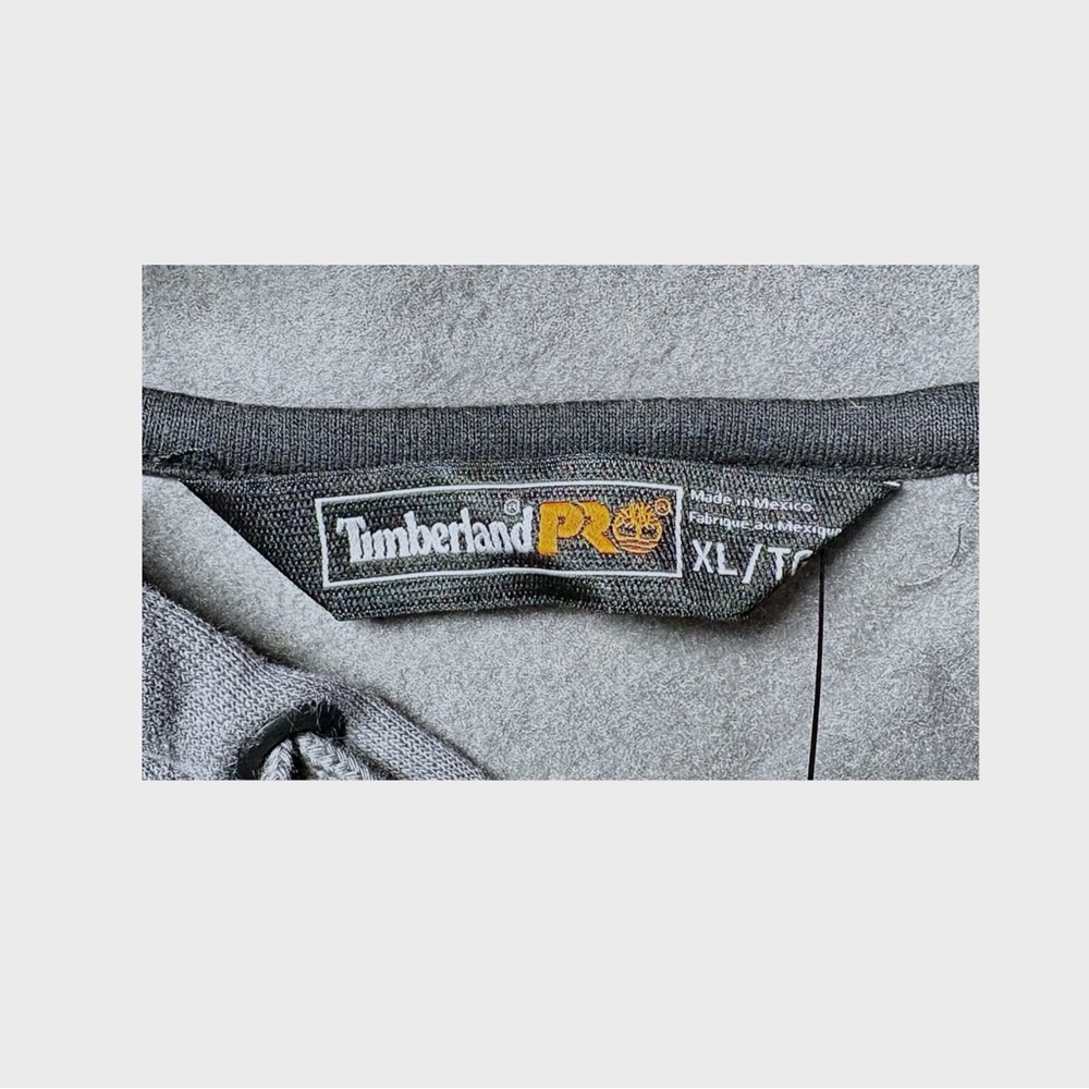 Timberland Pro Honcho Men’s Sport Gray Pullover Hoodie Sz XL - Picture 11 of 15
